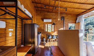 Cabana aconchegante c/ jacuzzi e lareira – VST019