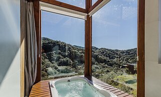Cabana aconchegante c/ jacuzzi e lareira – VST019