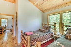 7 Mi to White Mountain NF - Woodsy Bethel Cabin!