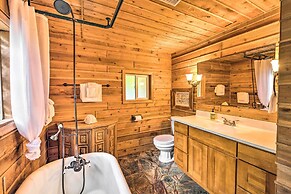 Three Enchanting Riverfront Cabins: Hot Tub Access