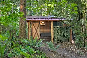 Three Enchanting Riverfront Cabins: Hot Tub Access