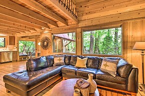 Three Enchanting Riverfront Cabins: Hot Tub Access