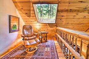 Three Enchanting Riverfront Cabins: Hot Tub Access