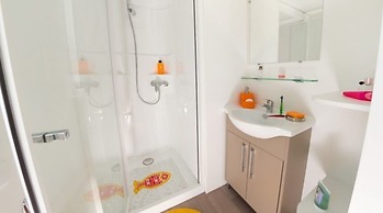 Mobile Home in Bessan With Terrace