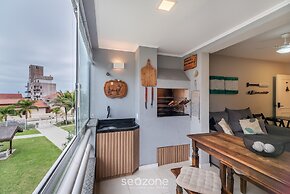 Apto moderno e confortável 290m da praia JSR112