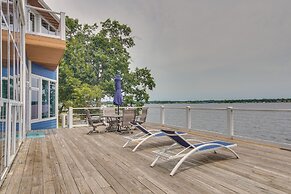 Indoor Pool + Waterfront Deck: Spacious Jay Home
