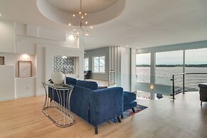 Indoor Pool + Waterfront Deck: Spacious Jay Home