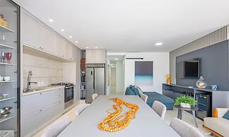 3-suite apt 280m From sea in Itapema Vga1002