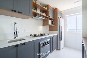 2BR Seaview apt Near Itapema Beach Sem501