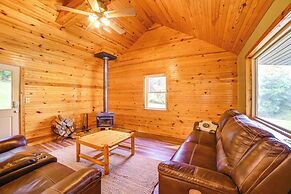 Private Lake & Dock: Log Cabin, 2 Mi to Clay!