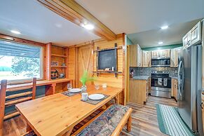 Private Lake & Dock: Log Cabin, 2 Mi to Clay!