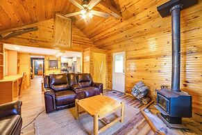Private Lake & Dock: Log Cabin, 2 Mi to Clay!