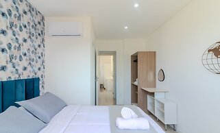 2BR Apt w/ BBQ & View 550m From Beach - Omc1303