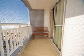 Apto Beira-mar com Vista Churrasqueira e Piscina