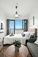 Room-sleek Studio With City Views on the