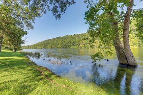 Riverfront Home w/ Porches & Views in Cotter!