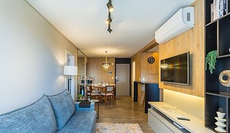 Charming apartment with fireplace in Gramado STA0305