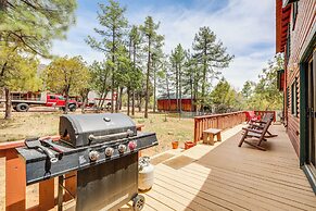 Private Hot Tub & Fire Pit: Pine Cabin Near Hiking
