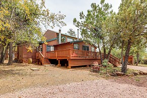 Private Hot Tub & Fire Pit: Pine Cabin Near Hiking