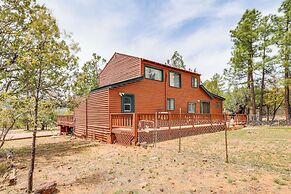 Private Hot Tub & Fire Pit: Pine Cabin Near Hiking
