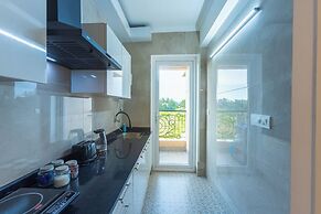 Palm Retreat 1BHK Pool & Field Views