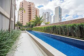 Flat c Piscina e Academia na Ch Cara Klabin