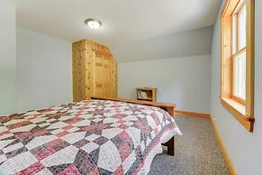 Fish + Hike: Wooded Home w/ Deck in Dexter