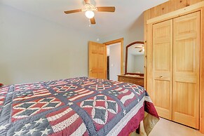 Fish + Hike: Wooded Home w/ Deck in Dexter