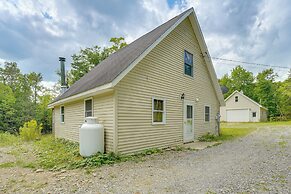 Fish + Hike: Wooded Home w/ Deck in Dexter