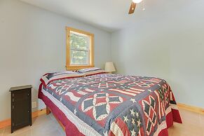 Fish + Hike: Wooded Home w/ Deck in Dexter