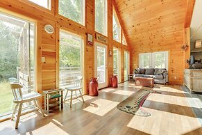 Fish + Hike: Wooded Home w/ Deck in Dexter