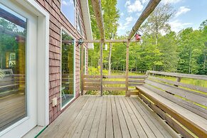 Fish + Hike: Wooded Home w/ Deck in Dexter