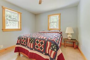 Fish + Hike: Wooded Home w/ Deck in Dexter