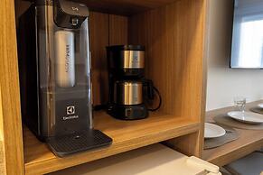 Apto com Wi-fi Frente mar - Conforto e Praticidade
