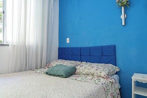 Apto com Wi-fi a 950m da Praia da Tartaruga
