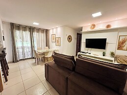 Apartamento com Piscina Varanda e Garagem em Pipa