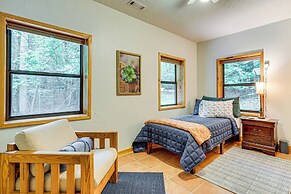 Hike, Fish & More: Cozy Cabin w/ Patio in Murphy!