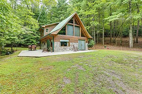 Hike, Fish & More: Cozy Cabin w/ Patio in Murphy!