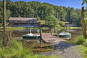 Deck & Game Room! Lakefront Blue Ridge Mtn Gem