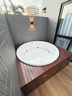 Melhores Flats - Jacuzzi privativa