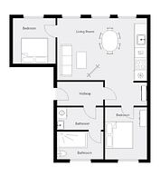 No.186 apartments by Daniel&Jacob's