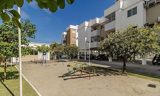Apt. w/ Barbecue & Pool in Canasvieiras Rpc0305