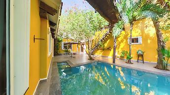 Villa con Piscina y Acceso a Laguna Yalkú, Akumal