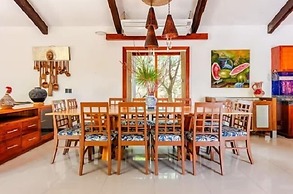 Villa con Piscina y Acceso a Laguna Yalkú, Akumal