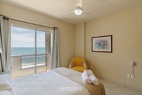 3BR Beachfront apt w/ sea View Cet802