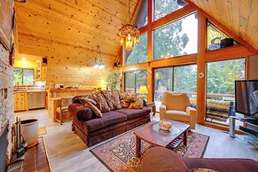 Explore Mt St Helens: A-frame Chalet w/ Deck!