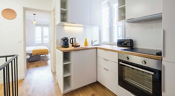 Bright Apartment - 3bdr/6p - Parc des Buttes-chaumont