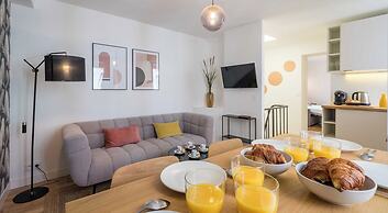 Bright Apartment - 3bdr/6p - Parc des Buttes-chaumont