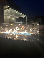 Pool Oasis w King Bed Firepit