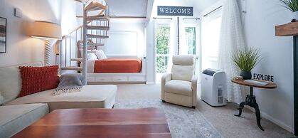 Top 3rd Floor Loft Resort Access No Elevator